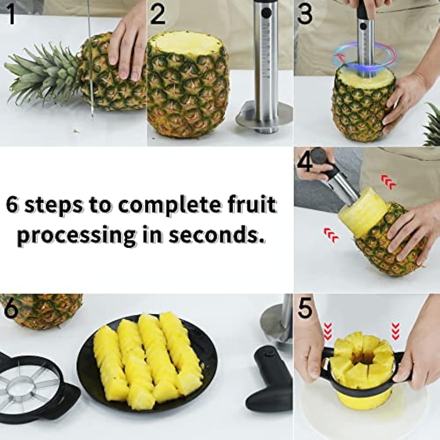 Newness Pineapple Corer and Slicer Tool
